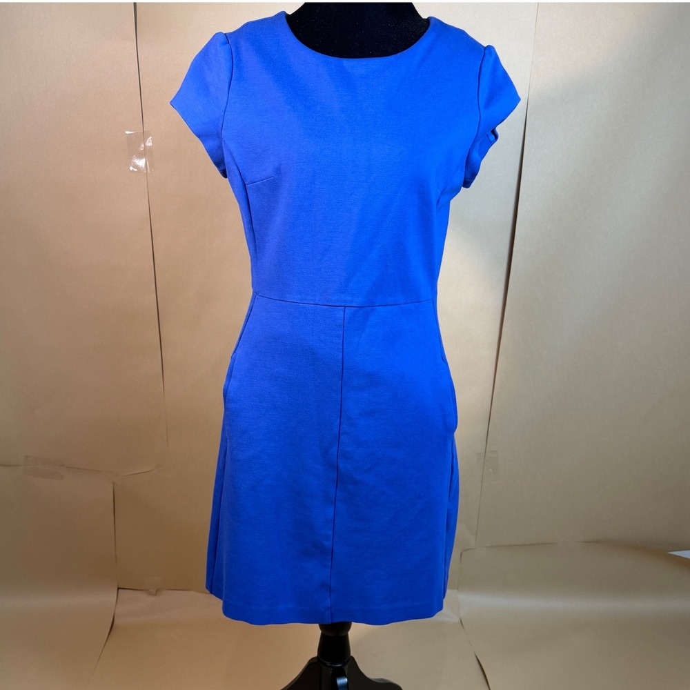 Tyler Boe Sheath Dress - Cobalt Blue Career / Cocktail Dress -‎ Size 4